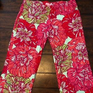 Lilly Pulitzer Palazzo Pants- print Worth It